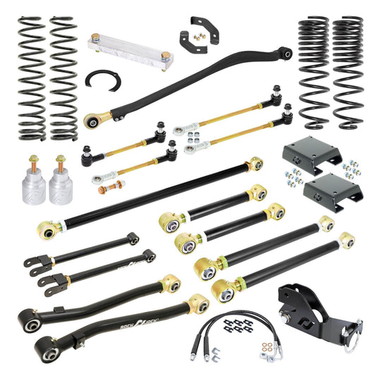 RJ-JTD001-101 - RockJock Pro Edition JT EcoDiesel Suspension System (3.5 in. Lift) - Premium Truck Accessory by Xtreme Canopies