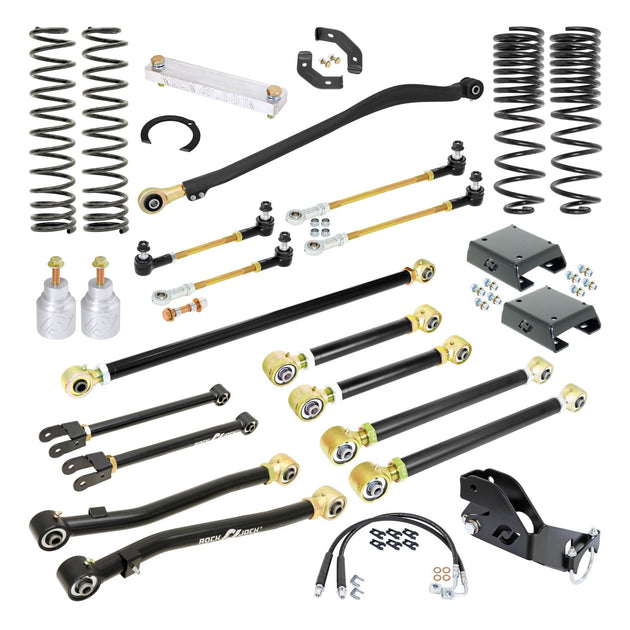 RJ-JTD001-101 - RockJock Pro Edition JT EcoDiesel Suspension System (3.5 in. Lift) - Premium Truck Accessory by Xtreme Canopies