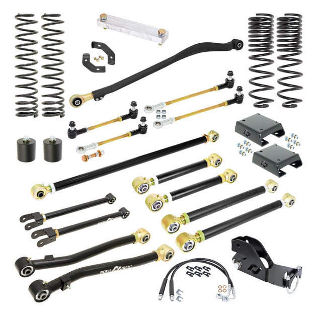 RJ-JTG001-101 - RockJock Pro Edition JT Suspension System (Gas V-6, 3.5 in. Lift) - Premium Truck Accessory by Xtreme Canopies