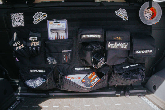 Rear Bench Seat Organizer - Premium Vehicle by Xtreme Canopies