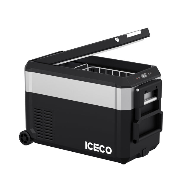 JP40 PRO Single Zone Portable Freezer With Cover - Silver | ICECO | 40 LT - Premium JP Pro Series by Xtreme Canopies