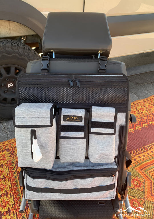 Moab Seat Organizer - Premium Vehicle by Xtreme Canopies