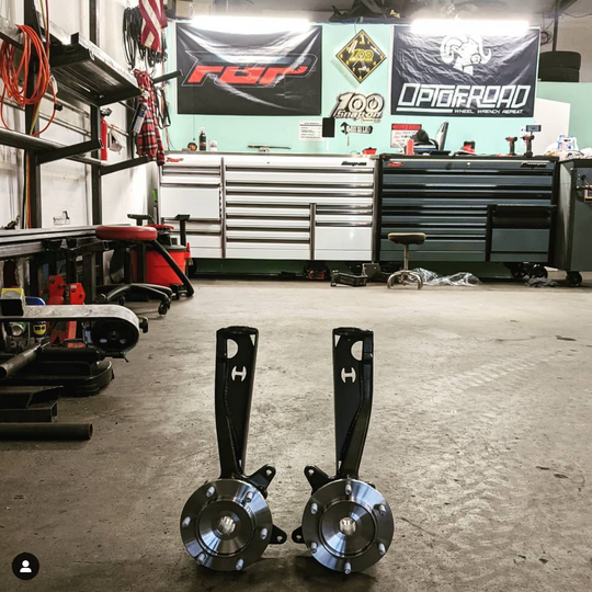 HFW Spindle Gussets (3rd Gen 4Runner, 1st Gen Tacoma/Tundra/Sequoia) - Premium Suspension by Xtreme Canopies