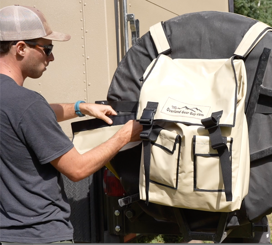Spare Tire Trash Bag - Premium Truck Accessory by Xtreme Canopies