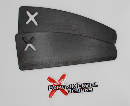 Body Mount Chop Plates - Premium Metal by Xtreme Canopies