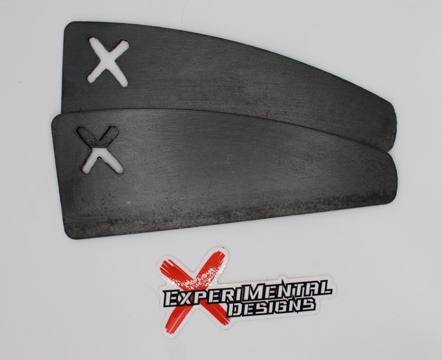 Body Mount Chop Plates - Premium Metal by Xtreme Canopies