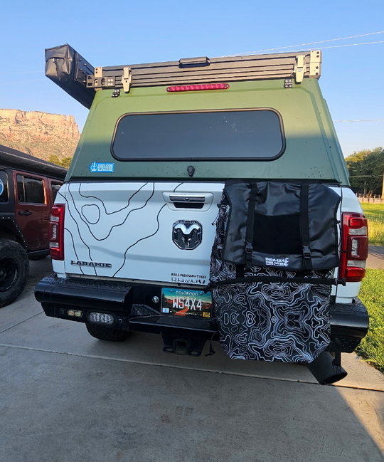 Overland spare tire tailgate bag 3.0 - Premium Vehicle storage by Xtreme Canopies