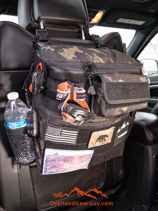 Sequoia Large Headrest Storage Bag - Premium Vehicle by Xtreme Canopies