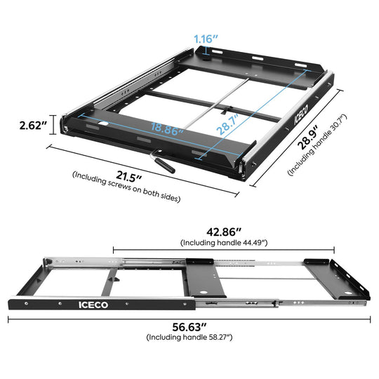 APL55/VL60PRO Slide Mount | ICECO - Premium Accessories by Xtreme Canopies