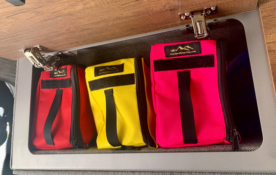 Storyteller Overhead Cabinet Storage Bags - Premium Accessories by Xtreme Canopies