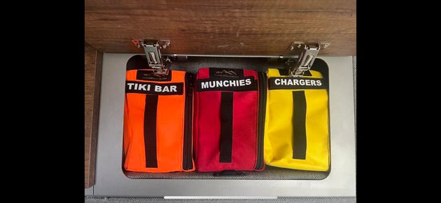 Storyteller Overhead Cabinet Storage Bags - Premium Accessories by Xtreme Canopies