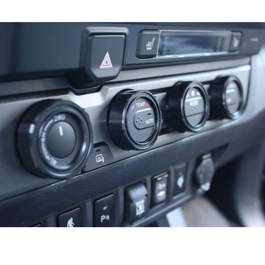 Blackout Control Knob Caps - Premium Truck Accessory by Xtreme Canopies