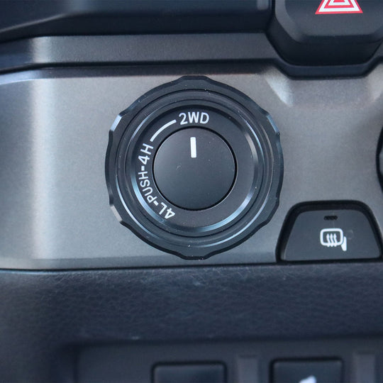 Blackout Control Knob Caps - Premium Truck Accessory by Xtreme Canopies