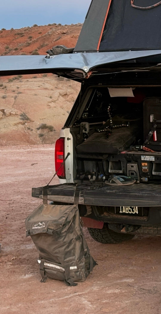 Tailgate Trash Bag Gladiator - Tacoma - Ram - Rivian -QuarterMaster - Premium Truck Accessory by Xtreme Canopies