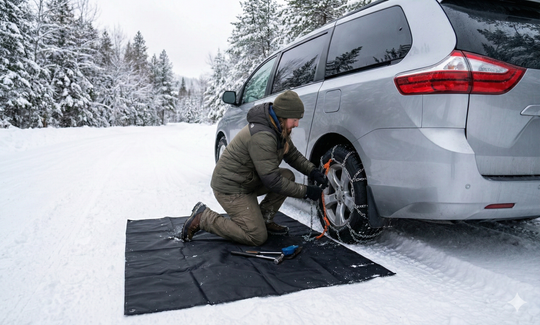 Tony Ground Mat - Premium Vehicle by Xtreme Canopies