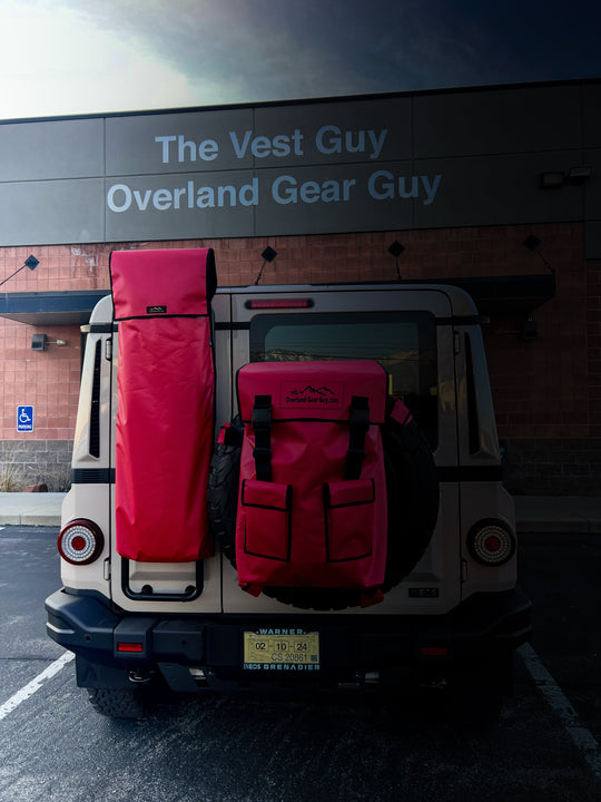 Traction Recovery Board Storage Bag LADDER Mount - Premium Vehicle by Xtreme Canopies