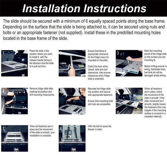 APL55/VL60PRO Slide Mount | ICECO - Premium Accessories by Xtreme Canopies