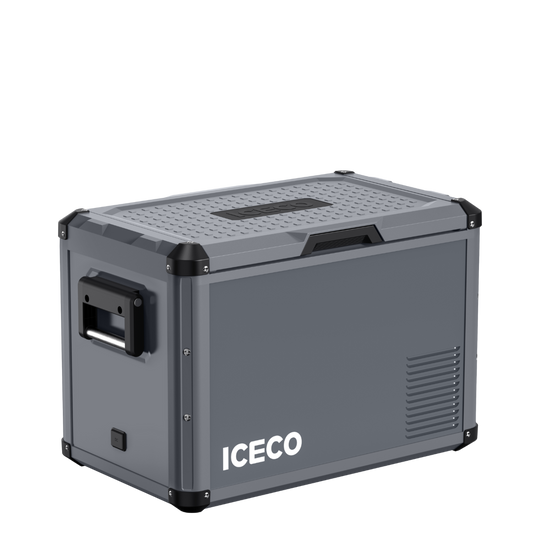 VL45ProD Dual Zone Portable Freezer - Gray | ICECO - Premium VL Pro Series by Xtreme Canopies