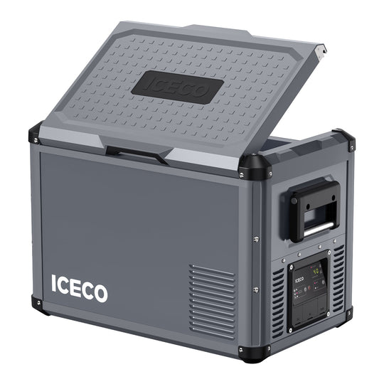 VL45ProS Gray Single Zone Portable Fridge Freezer | ICECO | 45 LT - Premium VL Pro Series by Xtreme Canopies