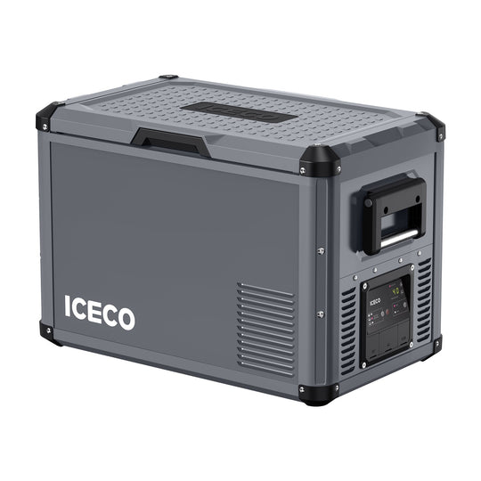 VL45ProS Gray Single Zone Portable Fridge Freezer | ICECO | 45 LT - Premium VL Pro Series by Xtreme Canopies