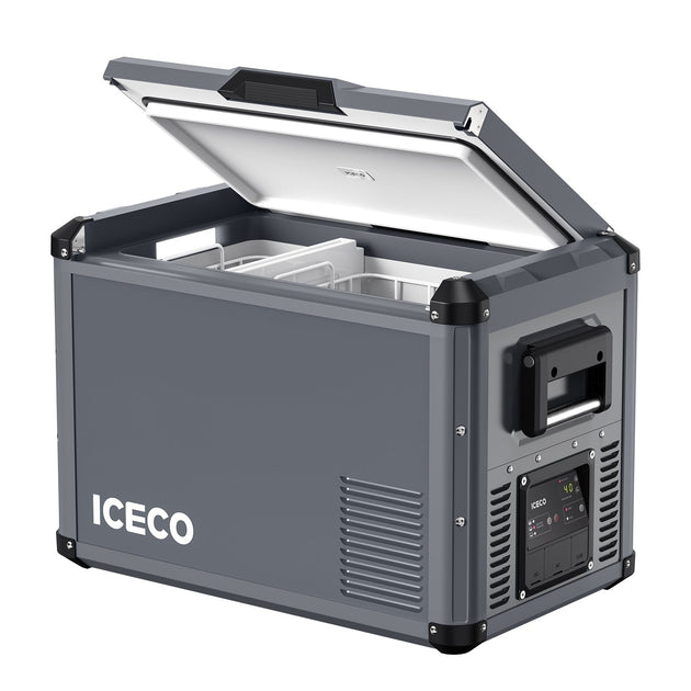 VL45ProS Gray Single Zone Portable Fridge Freezer | ICECO | 45 LT - Premium VL Pro Series by Xtreme Canopies