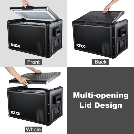 VL45ProS Single Zone Portable Fridge Freezer | ICECO | 45 LT - Premium VL Pro Series by Xtreme Canopies