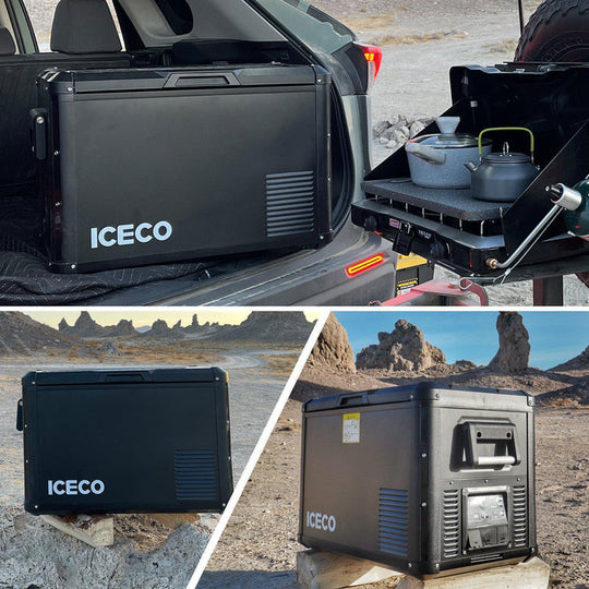 VL60ProS Single Zone Portable Fridge Electric Cooler | ICECO | 60 LT - Premium VL Pro Series by Xtreme Canopies
