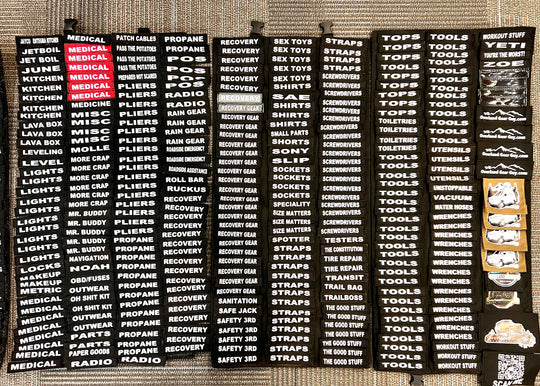 Custom Velcro Name Tags - Premium Patches by Xtreme Canopies