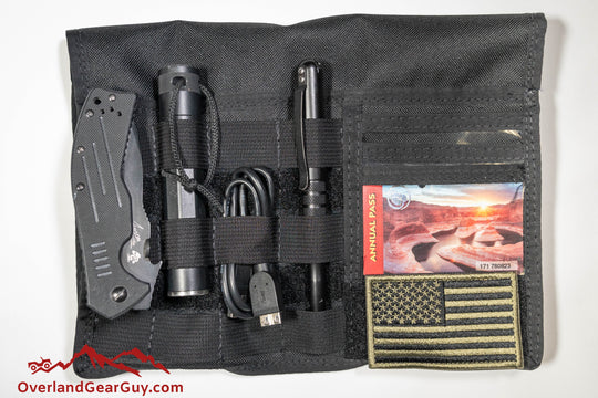 Jeep Gladiator MOLLE Visor Organizer - Tacoma Visor - Premium Vehicle by Xtreme Canopies