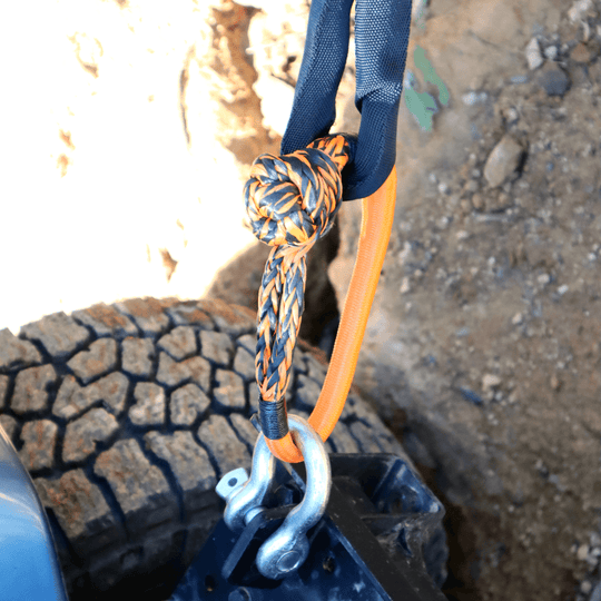 Carbon Offroad Monkey Fist 15T Synthetic Soft Shackle - Premium Shackles by Xtreme Canopies