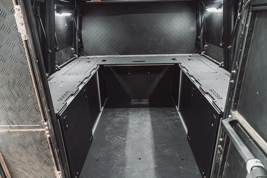 Alu-Cab Alu-Cabin Canopy Camper - Chevrolet Silverado 1500 / GMC Sierra 1500 2019-Present 4th Gen. - Rear Power Management Module - Premium Camper by Xtreme Canopies