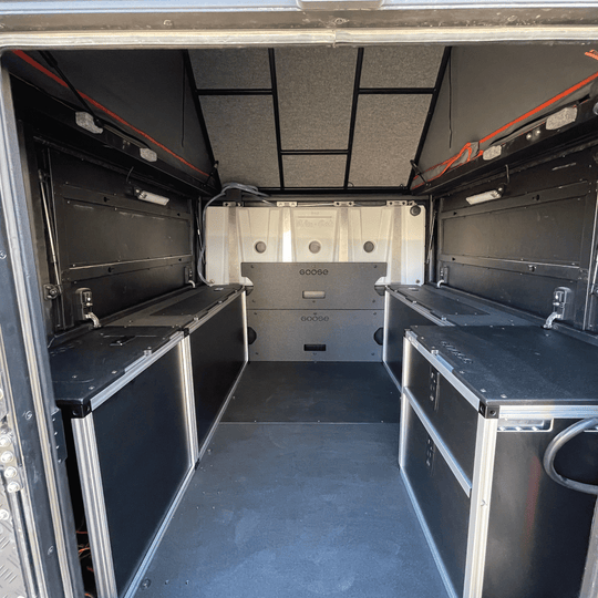 Alu-Cab Alu-Cabin Canopy Camper - Ram 2500 & 3500 2009-Present 4th & 5th Gen. - Rear Utility Module - Premium Camper by Xtreme Canopies