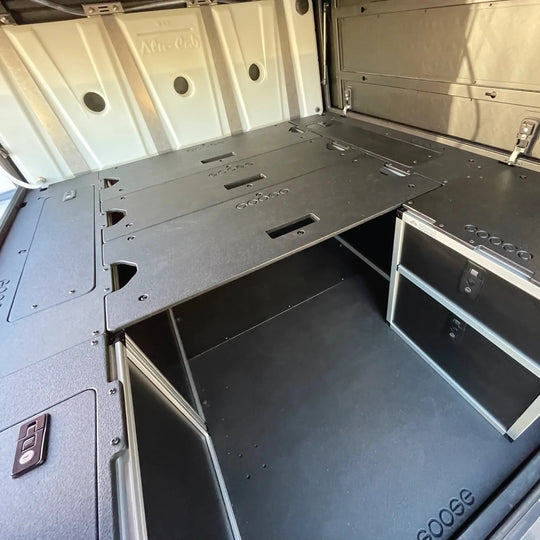 Alu-Cab Canopy Camper - Sleep Deck Panel - Utility Module to Utility Module - 6' Bed Extension Panel - Premium Camper by Xtreme Canopies