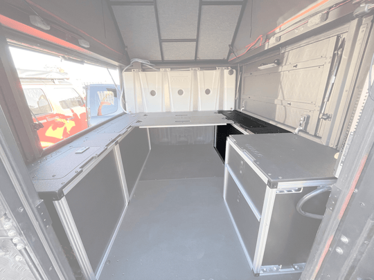 Alu-Cab Canopy Camper V2 - Chevy Colorado/GMC Canyon 2015-2022 2nd Gen. - Front Utility Module - 6' Bed - Premium Camper by Xtreme Canopies