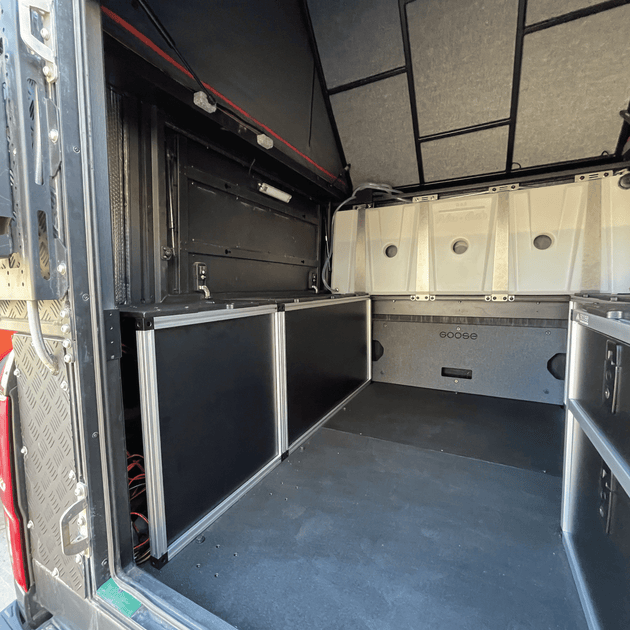 Alu-Cab Canopy Camper V2 - Toyota Tacoma 2005-2023 2nd & 3rd Gen. - Rear Utility Module - 6' Bed - Premium Camper by Xtreme Canopies