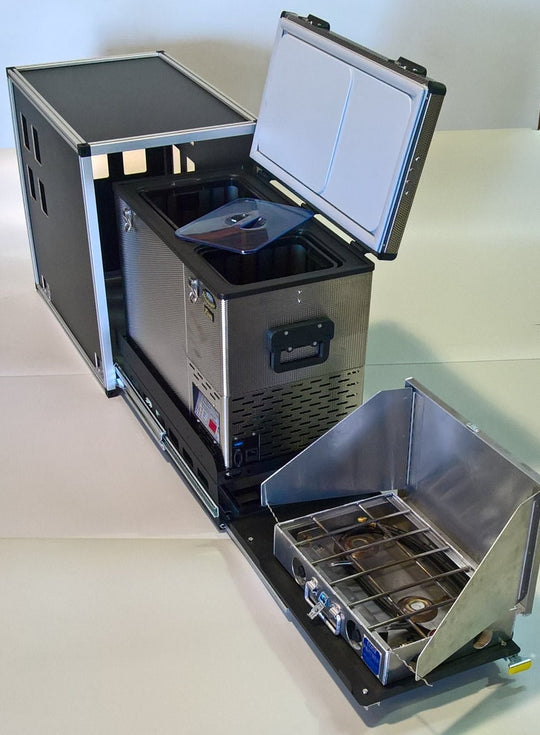 CampKitchen 2.3 - 25" Deep Module - Premium Fridge Storage by Xtreme Canopies