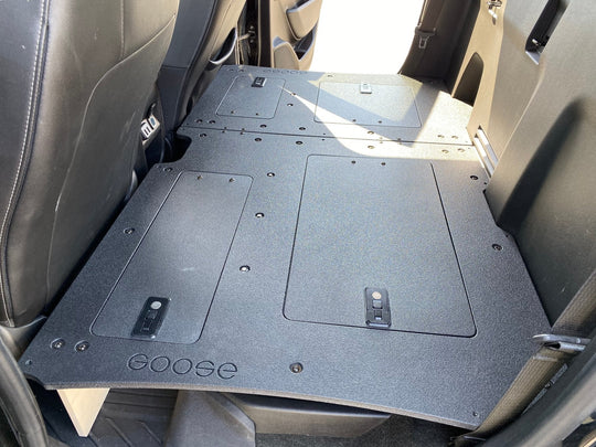 Chevy Colorado 2015-2022 2nd Gen. Crew Cab - Second Row Seat Delete Plate System - Premium Seat Delete Plate System by Xtreme Canopies