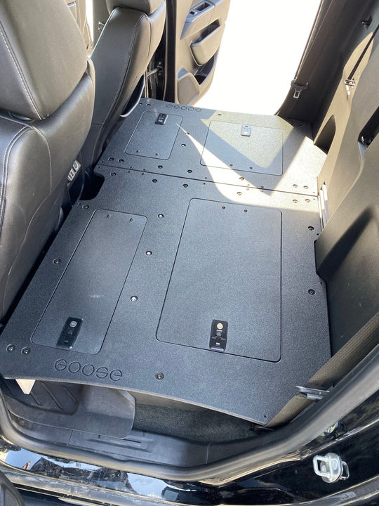 Chevy Colorado 2015-2022 2nd Gen. Crew Cab - Second Row Seat Delete Plate System - Premium Seat Delete Plate System by Xtreme Canopies