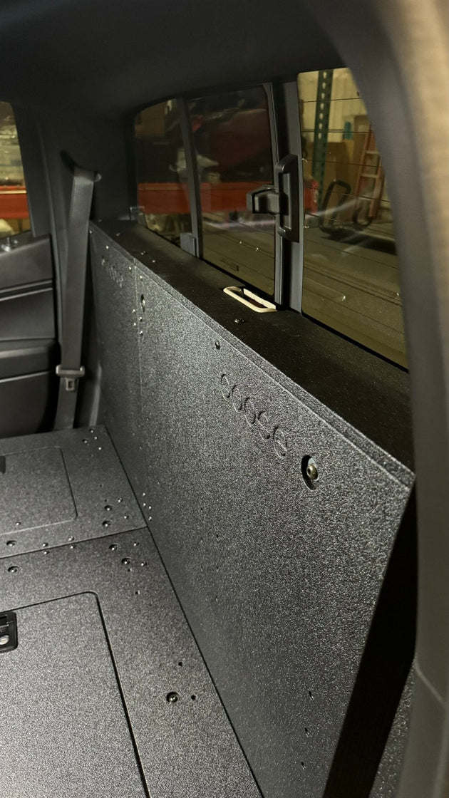 Chevy Colorado - GMC Canyon - 2023-Present - 3rd Gen - Explore Series - Second Row - Seat Delete - 100% - Premium Seat Delete Plate System by Xtreme Canopies