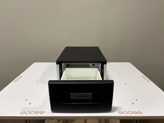 Dometic Fridge Drawer Module - Explore Series - Rectangular Top Plate - 19-1/4"W x 10"H x 36"D - Premium Goose Gear Module by Xtreme Canopies