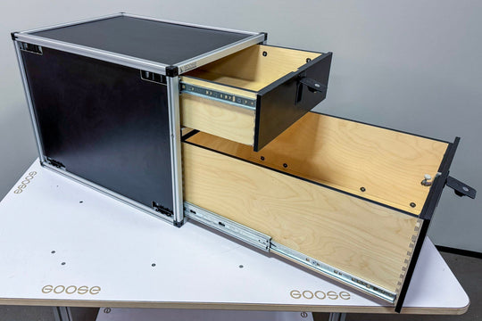 Double Drawer Module - 22 3/16" Wide x 30" Depth - Premium Drawers by Xtreme Canopies