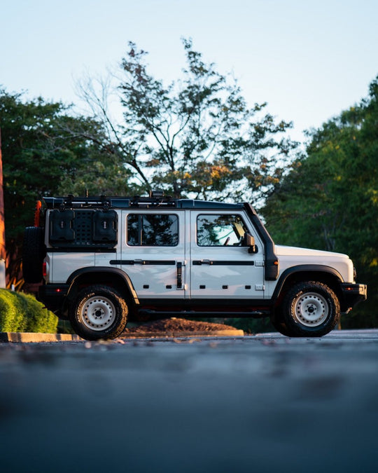 INEOS Grenadier: Exterior Utility Belt - Front Section-Only - Premium Truck Accessory by Xtreme Canopies