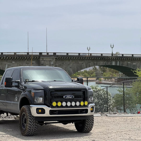 2011+ F250 / F350 Superduty 8 Light Bumper Mount Kit - Premium Truck Accessory by Xtreme Canopies