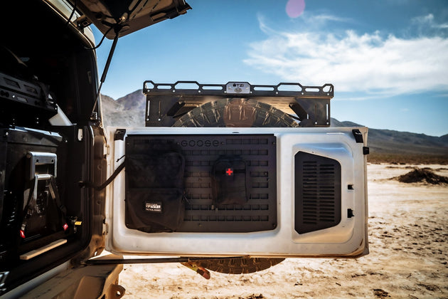 Ford Bronco 2021-Present 6 Gen. Tailgate Molle Panel - Premium Goose Gear Accessories by Xtreme Canopies