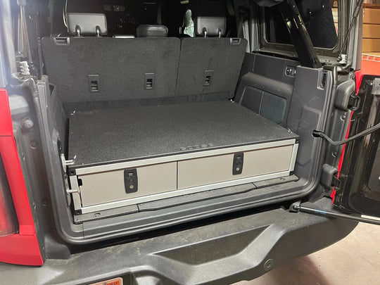 Ford - Bronco - 2021-Present - 6th Gen - 4 Door - Explore Series -  Side x Side Module - 41 3/8" Wide x 28" Depth - Premium Drawers by Xtreme Canopies