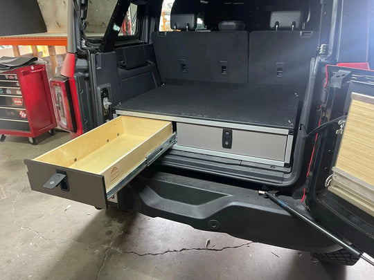 Ford - Bronco - 2021-Present - 6th Gen - 4 Door - Explore Series -  Side x Side Module - 41 3/8" Wide x 28" Depth - Premium Drawers by Xtreme Canopies