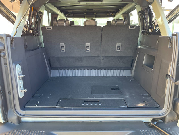 Ford Bronco 2021-Present 6th Gen. 4 Door - Rear Plate System - Premium Plate Systems by Xtreme Canopies