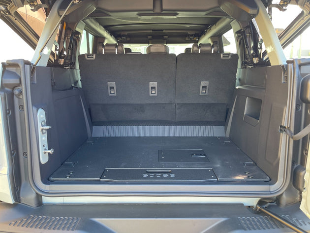 Ford Bronco 2021-Present 6th Gen. 4 Door - Rear Plate System - Premium Plate Systems by Xtreme Canopies