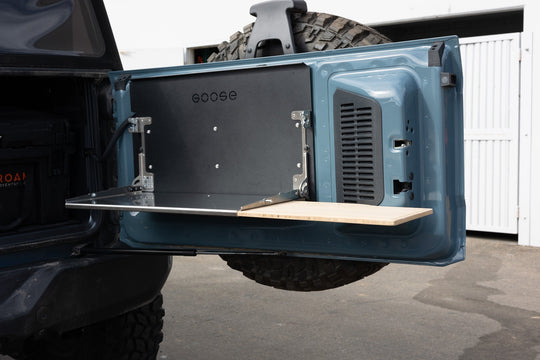 Ford Bronco 2021-Present 6th Gen. - Tailgate Table - Premium Goose Gear Accessories by Xtreme Canopies