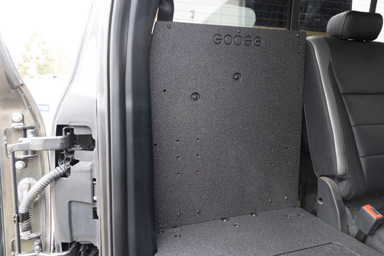 Ford F150 2015-Present 13th & 14th Gen. SuperCab - Second Row Seat Delete Plate System - Premium Seat Delete Plate System by Xtreme Canopies